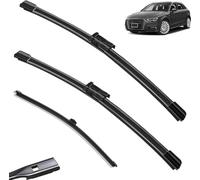 Coche Escobilla Limpiaparabrisas para Auto Windscreen Wipers for Audi A3 S3 8V Sportback 2020-2012 26in+18in+13in, Front Rear Wiper Arm Blade and Arm Set Windscreen Wipers-Wiper Blades Kit Replacement