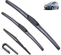 Coche Escobilla Limpiaparabrisas para Fiat Panda 169 2003-2012 Juego de Parabrisas Escobillas Parabrisas Ventana Cepillo de Lluvia