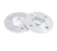 Coche Espaciadores Compatible Con Fit 2007-2020 Para Civic 1980-2007 Adaptadores Espaciadores De Rueda De Automóvil 2 Piezas 15 Mm De Espesor Hubcentric 56,1 Mm 4x100 2 Piezas(Silver,20mm)