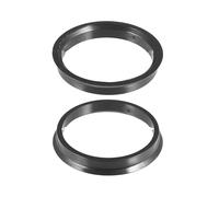 Coche Espaciadores Rueda 2 Anillos Centrado Plástico Cubo Rueda Coche, Diámetro Interior Rueda: 67,1-54,1, 67,1-56,1, 67,1-60,1, 67,1-63,4, 67,1-66,1 Mm Espaciador forjado(67.1mm to 60.1mm)