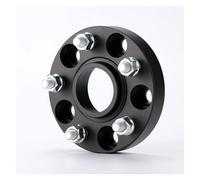 Coche Espaciadores Rueda 2 Piezas Para Odyssey, Para Civic Para CR-V, Adaptador De Espaciador De Rueda De Aluminio Forjado PCD 5x114,3 CB 64,1 Mm(Black 30mm)