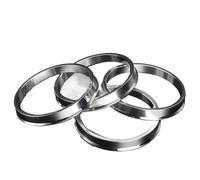 Coche Espaciadores Ruedas Juego de 4 anillos centrales aluminio para buje 60,1 a 56, 72, a 65, 74, a, a, a 66,5(74.1 to 66.5)