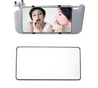 Coche Espejos Maquillaje, Espejo Cosmético para Coche, Espejo de Cosmética para Automóviles, Espejo del Parasol del Automóvil, Espejo de Tocador para Visera, para Visera, Baño o Pared