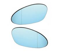 Coche Espejos Retrovisor 2 Piezas De Espejo Retrovisor Blanco/azul Con Calefacción Para Serie 3 E90 2005-2008 Para Serie 3 E90 Sedán 51167145267(Blue)