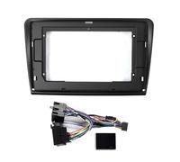 Coche Estéreo Navigation Android Radio Marco de Montaje Soporte para máscara con mazo de Cables Diseñado específicamente para Skoda Superb 2009 2010 2011 2012 2013