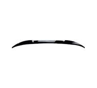 Coche Extensión Labio Alerón Trasero Maletero Trasero para B&MW X4 G02 2018-2024+ Accesorios(Negro Brillante)