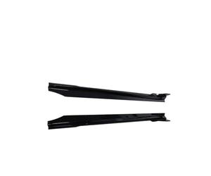 Coche Falda Lateral Para M2 G87 2023-2025 | Faldones Laterales Con Divisores Protección Alerón Extensión Winglet(Glossy Black)