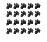 Coche Faldillas 10/20/50 Piezas 8mm Diámetro Vehículo Parachoques Puerta Panel Guardabarros Revestimiento Retenedor Plástico Auto Sujetadores Remaches Clips(20 piece)