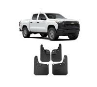 Coche Faldillas Antibarro para Colorado 2023-2024-2025-2026 Guardabarros Delanteros Traseros Carrocería Protector contra Salpicaduras Embellecedores Accesorios 4PC,Send 1 Car Towel