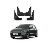 Coche Faldillas Antibarro para KIA Niro HEV 2023-2024 Guardabarros Delanteros Traseros Carrocería Protector contra Salpicaduras Auto Accesorios 4PC,Send 1 Car Towel