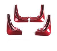 Coche Faldillas Antibarro Para Tesla Para Model 3 4 Unid/set Coche Guardabarros Negro Mate Con Apariencia De Fibra De Carbono ABS Guardabarros para coche(C)