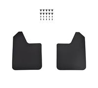 Coche Faldillas Guardabarros Protectores contra Salpicaduras para Ford para Fiesta ST ST150 ST180 ST200 ST-Line 500 ST500 Qty4 Zetec S GHIA XR4 RS(2pcs-Set Black)