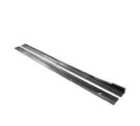 Coche Faldones Laterales 1 Juego De Faldón Lateral Universal 2M/2,2M Separador Labios Y Placa Basculante para Subaru para WRX para STI Q50 Q60 Q70 G25 G37(Carbon Look)