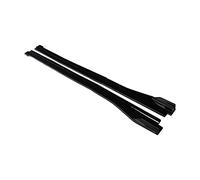 Coche Faldones Laterales Automóvil Divisores Extensión Falda Lateral Delantal del Cuerpo Separador Labios Winglet para A5 Supercar Dos/Cuatro Puertas 2012-2022(4-Door Gloss Black)