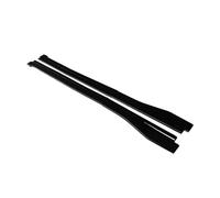 Coche Faldones Laterales Coche Accesorios Ajustables Faldones Laterales Paneles Basculantes De Extensión Divisores Labios para Accord 2018 2019 2020 2021(Gloss Black)