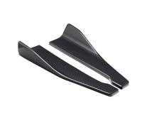 Coche Faldones Laterales Faldón Lateral para Parachoques Coche Protector Divisor Universal para Cayenne para M2 F87 F07 para Nissan para Micra K14 F30 para Amg(Carbon Look)