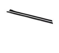 Coche Faldones Laterales para Benz Clase C W205 C250 C300 C350 2015 2016 2017 2018 2,2m Faldones Laterales Extensión Balancín Divisores Difusor Alas Winglet(Aspecto de Fibra de Carbono.)