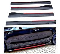 Coche Faldones laterales para BMW 1 Series 2 Series 3 Series E81 E82 F20 E87 E88 F46 F45 F23 F22 F44 E92 E90 E93 F30 F34,Estribos Extensión Faldas AntiarañAzos Choques,Coche Carrocería Divisores