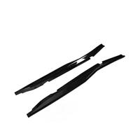 Coche Faldones Laterales para Chevy para Corvette C7 Z06 para Stingray 2 Puertas 2014 2015 2016-2019 Faldas Laterales Divisores De Extensión Guardabarros(Glossy Black)