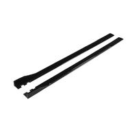 Coche Faldones Laterales para E90 E92 E93 325i 335i 2M/78,7" Extensión Faldón Lateral Winglet Splitter Apron Kit Carrocería Accesorios Universales para Automóvil(Full Black)