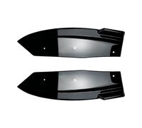 Coche Faldones Laterales para X3 G01 para M-Sport 2022 2023+ para X4 G02 2018-2021 Falda Lateral Alerón para Parachoques Trasero Difusor Divisores Tira Labio(4-G-02-Gloss Black)