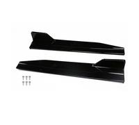 Coche Faldones Laterales Protector Universal Embellecedor Labios Parachoques 22,04Pulgadas Faldones Laterales Coche 56cm Extensión Divisores Balancín Alas Difusoras