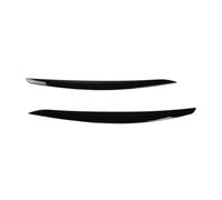Coche Faro Delantero Cejas Para Serie 3 E90 | Para M3 E92 E93 2005-2008 Faro Delantero Del Coche Párpados Cejas Faro Cubierta De La Tapa Del Ojo(Glossy Black)