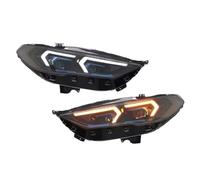 Coche Faros Delanteros Compatible Con Ford Para Mondeo Para Fusion 2017 2018 2019 2020 Faros Delanteros Con Luz De Señal Dinámica Y Animación DRL Conjunto De Luces De Conducción.