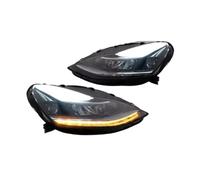 Coche faros delanteros Conjuntos Compatible Con Tesla Para Model 3 2017 2018 2019 2020 2021 2022 Conjunto De Faros Delanteros Reflector Faro Delantero Conjunto De Lámpara Delantera Giratoria