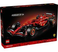 LEGO Technic Coche Ferrari SF-24 F1 Maquetas para Construir para Adultos - Vehículo de Carreras Rojo para Coleccionar - Regalo para Hombres y Mujeres, Padres o Pareja Aficionados a la Fórmula 1 42207