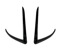 Coche Frontal Alerón Divisor Lip Para Tesla Para Model 3 2017-2023 Parachoques Delantero Faro Antiniebla Alerón Ceja 1 Par Cubierta Embellecedora Para Faro Antiniebla Spoiler Lip Kit Carrocería(Glossy