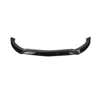 Coche Frontal Alerón Divisor para Mercedes Clase C W205 Sport 2015-2018 C180 C200 C300 Divisor Inferior Alerón Delantero Borde Parachoques Negro Brillante/Aspecto Fibra Carbono(Glossy Black)