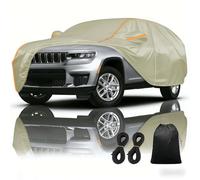 Coche Funda para Coche antinieve para Skoda Fabia Combi 2000-2023 丨Funda Coche Antipolvo Cortaviento Impermeable a la Lluvia,Protección UV + Cremallera Lateral