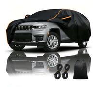 Coche Funda para Coche antinieve para Toyota Tacoma Pick-up Double Cab 2015-2023 丨Funda Coche Antipolvo Cortaviento Impermeable a la Lluvia,Protección UV + Cremallera Lateral