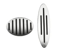Coche Funda Para Pedal Para Todos Los Modelos Para Mini Para Cooper R52 R53 R55 R56 R57 R58 R59 F55 F57 Cubierta La Almohadilla Pedal Embrague Freno Gas(AT pedal)