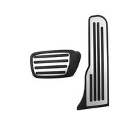 Coche Funda Pedales Para Cadillac Para ATS 2011-2015 Para CT6 2016-2017 LHD Freno De Gas Reposapiés Cubierta Pedal Almohadilla Pedales De Coche automóvil pedales(AT 2 pc)