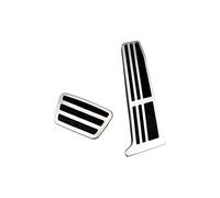 Coche Funda Pedales Para Lexus Para ES Para GS Para LS Cubierta de pedal freno combustible pie Accesorios acero inoxidable Pedales de coche LHD automóvil pedales(AT without Rest)