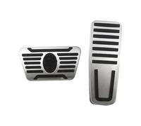 Coche Funda Pedales Para Maserati Para Ghibli Para Levante Para Quattroporte 2014~2017 Cubierta Almohadilla Placa Pedal Reposapiés Freno Gas automóvil pedales(AT 2 pc)