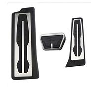 Coche Funda Pedales Para Para Serie 3 Para G20 G21 2020 2021 2022 AT Pedales coche Cubiertas Almohadillas Acelerador Pedal freno Pedal reposapiés automóvil pedales(AT with rest)