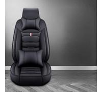 Coche Fundas Asientos para Audi A6 C6 Sedan 2004 2005 2006 2007 2008 2009 2010 2011, Cómodo Interior Juegos Cubreasientos Protector Accesorios,A/Black-Luxurious