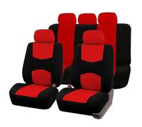Coche Fundas Asientos para BMW X3 E83 2004 2005 2006 2007 2008 2009 2010, Cómodo Interior Juegos Cubreasientos Protector Accesorios,A/Red