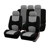 Coche Fundas Asientos para BMW X3 E83 2004 2005 2006 2007 2008 2009 2010, Cómodo Interior Juegos Cubreasientos Protector Accesorios,A/Gray