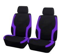 Coche Fundas Asientos para Honda Civic | Civic Type R | CR-V | e:Ny1 | HR-V | Jazz | ZR-V, Cómodo Transpirable Delanteros Traseros Seat Cover Interior Accesorios,C Purple