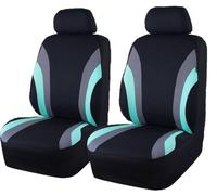 Coche Fundas Asientos para KIA Niro Hybrid/Niro Plug-in Hybrid/e-Niro, Cómodo Transpirable Delanteros Traseros Seat Cover Interior Accesorios,D Green