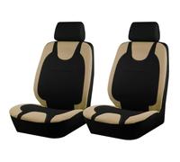 Coche Fundas Asientos para Mazda 6/6 Sport Kombi/6 GG/6 Sport Combi, Cómodo Transpirable Delanteros Traseros Seat Cover Interior Accesorios,E Beige