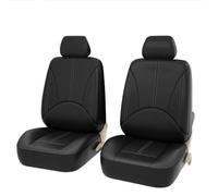Coche Fundas Asientos, para Peugeot 307 307 CC 307 SW 308 308 CC 308 SW Fundas de Asiento Delantero, Coche Juego de Protector Asiento,A Black