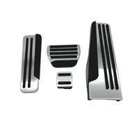 Coche Fundas Pedal Funda De Aluminio Para Reposapiés Coche, Pedales Acelerador Freno Para Infiniti G25 G35 G37 Q50 Q60 EX25 QX50 QX70 EX FX M25 Q60S(Footrest And AT 3pcs)