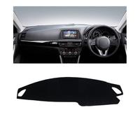 Coche Fundas Salpicadero Para Mazda Para CX-5 KE KF 2012 2013 2014 2015 2016 2017 201 8201 92020 2020 2021 2022 Cubierta Salpicadero Coche Estera Tablero Parasol Pad Protector(RHD Black 2012-2016)