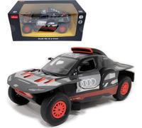 Coche fundido a presión de metal con licencia oficial para AUDL RS Q E-tron modelo coleccionable 56900 con puertas que se pueden abrir para jugar y exhibir, regalo ideal para los amantes de los coches