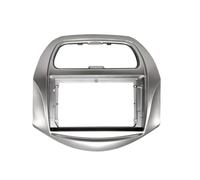 Coche GPS Navegación Estéreo Radio Fascia Panel Marco 2 DIN 9 Pulgada En Tablero Pantalla para Chevrolet para Spark para Beat 2018-2020 Marco de Radio(Sólo Marco)